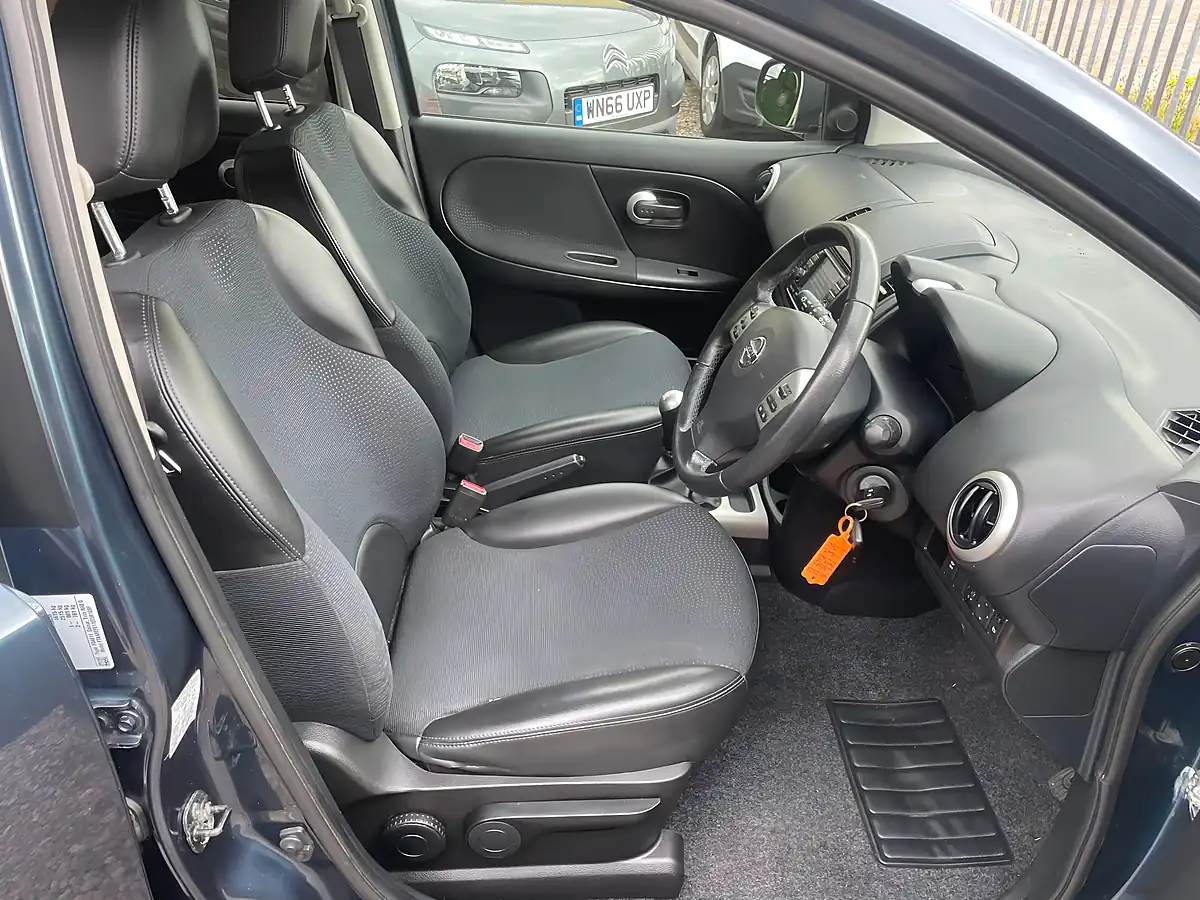 Used 2013 Nissan Note N-Tec+ Blue - Interior and Exterior details 9