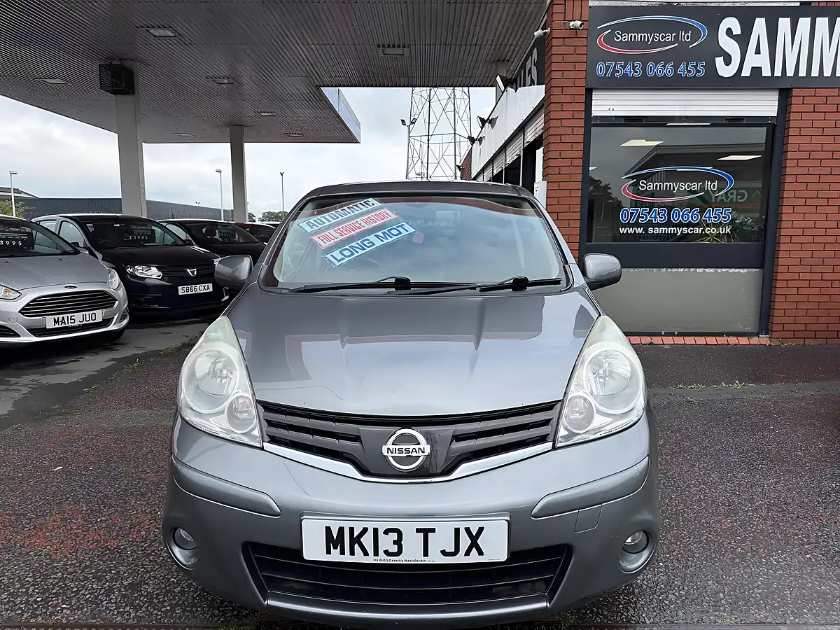 Used 2013 Nissan Note N-Tec+ Grey - Interior and Exterior details 3