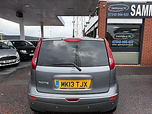 Used 2013 Nissan Note N-Tec+ Grey - Interior and Exterior details 4