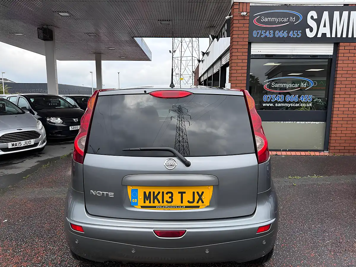 Used 2013 Nissan Note N-Tec+ Grey - Interior and Exterior details 4