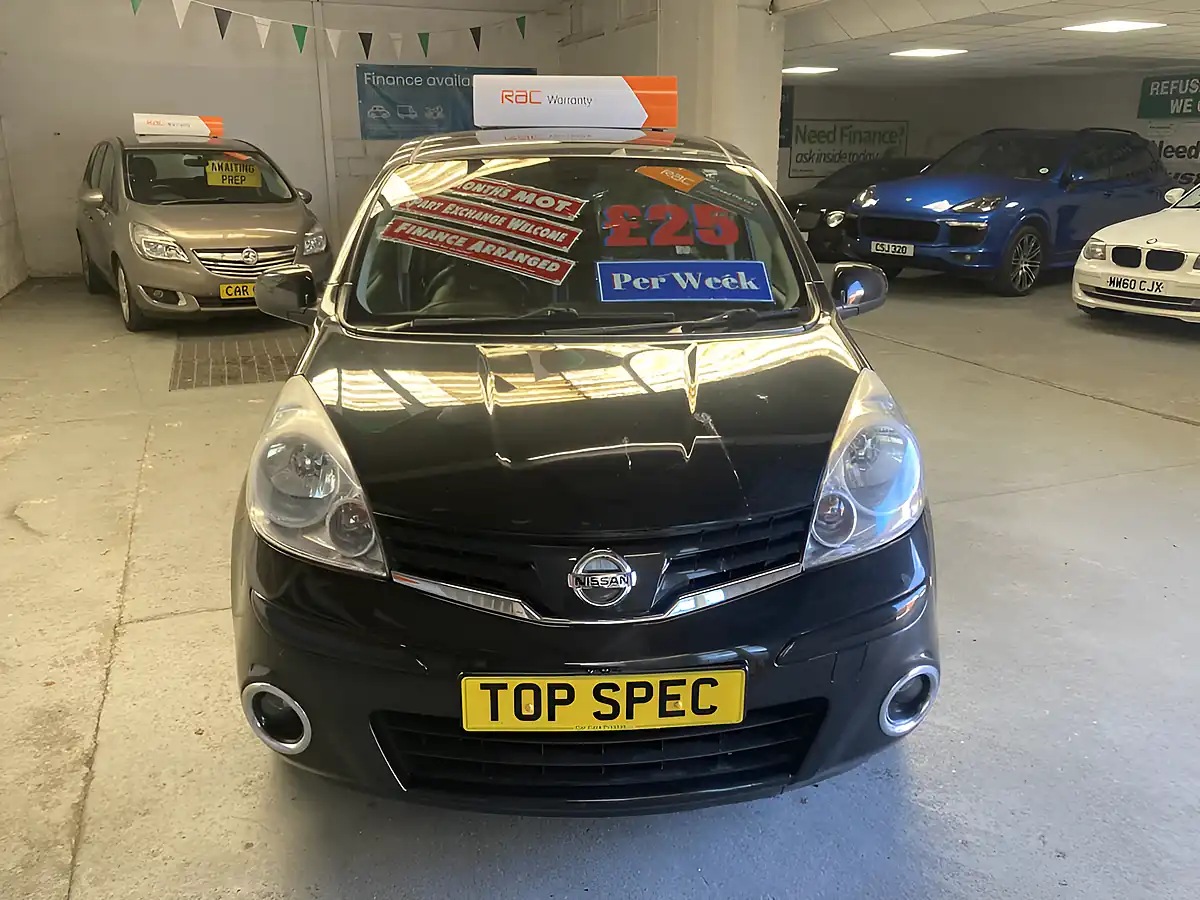 Used 2013 Nissan Note N-Tec Plus Black - Interior and Exterior details 5