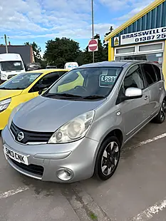 Used 2013 Nissan Note N-Tec+ Silver - Interior and Exterior details 2