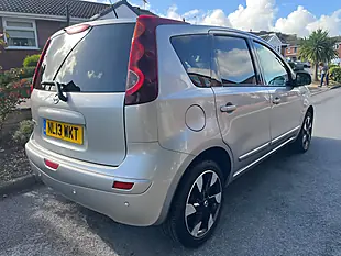Used 2013 Nissan Note N-Tec+ Silver - Interior and Exterior details 2