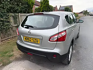 Used 2013 Nissan Qashqai Acenta Silver - Interior and Exterior details 5