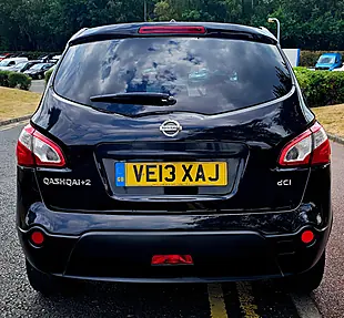 Used 2013 Nissan Qashqai+2 360 Black - Interior and Exterior details 7