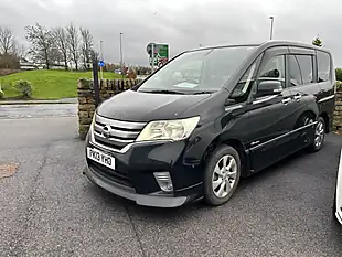 Used 2013 Nissan Serena Black - Interior and Exterior details 3