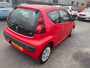 Used 2013 Peugeot 107 Access Red - Interior and Exterior details 6