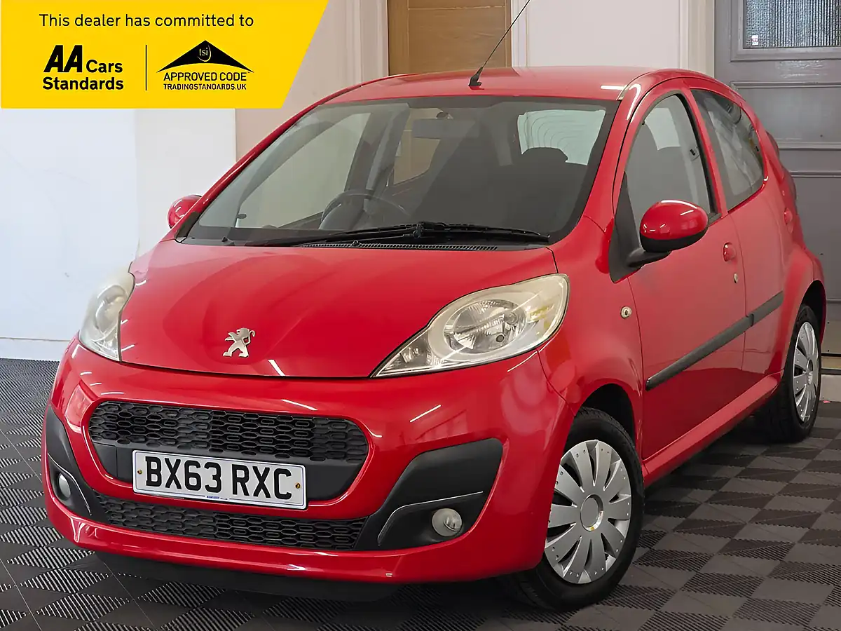 Used 2013 Peugeot 107 Active 2 Red - Front View