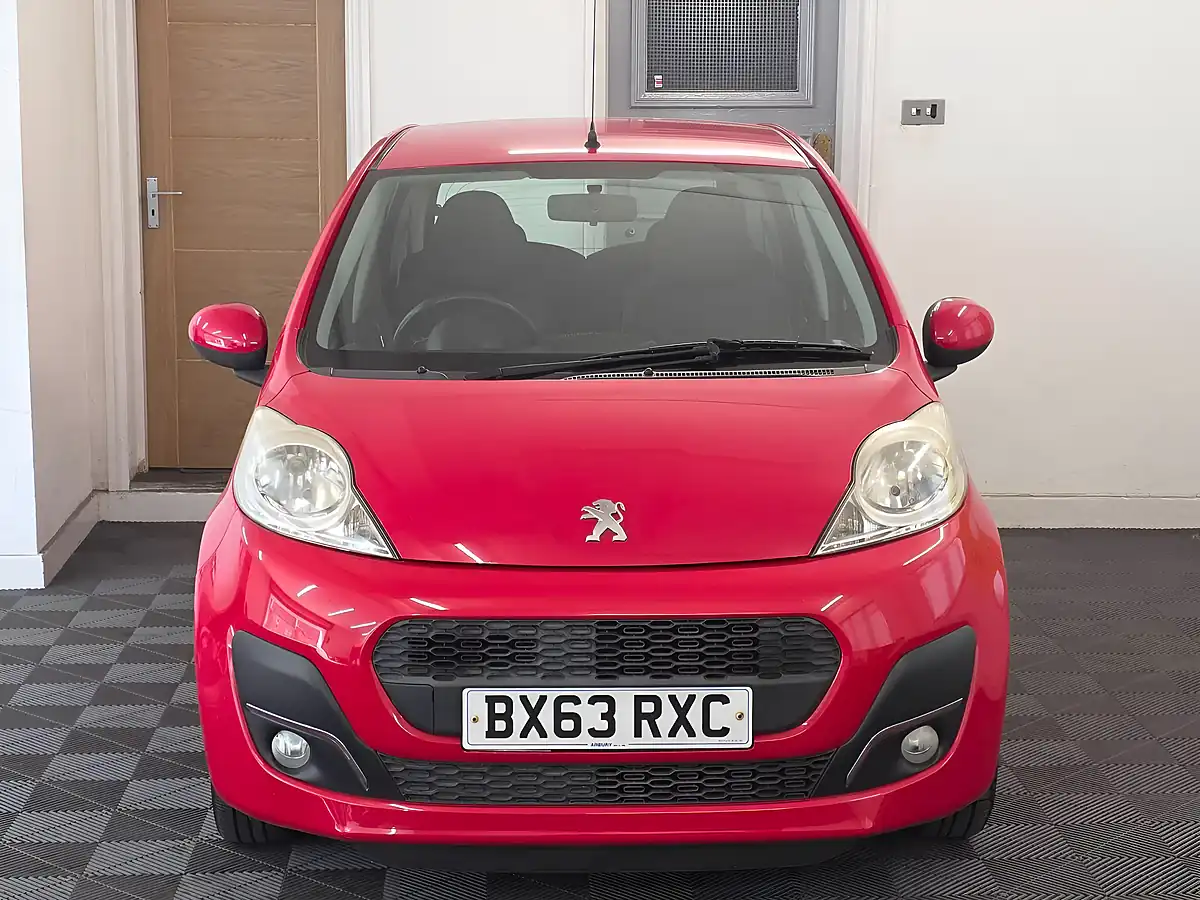 Used 2013 Peugeot 107 Active 2 Red - Interior and Exterior details 2