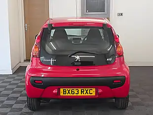 Used 2013 Peugeot 107 Active 2 Red - Interior and Exterior details 5