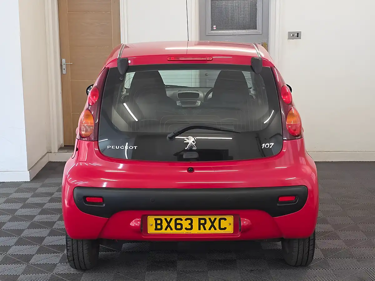 Used 2013 Peugeot 107 Active 2 Red - Interior and Exterior details 5