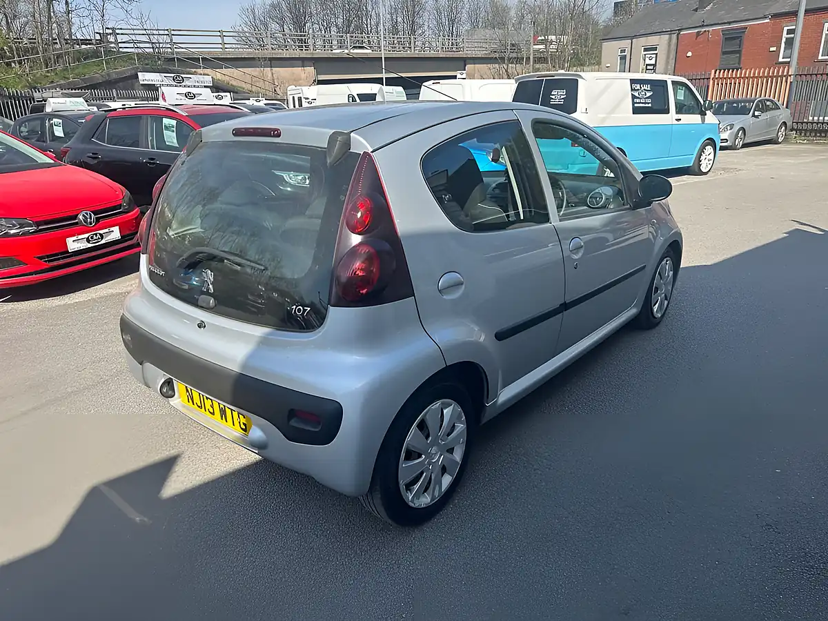 Used 2013 Peugeot 107 Active Silver - Interior and Exterior details 9