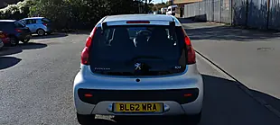 Used 2013 Peugeot 107 Active Silver - Interior and Exterior details 4