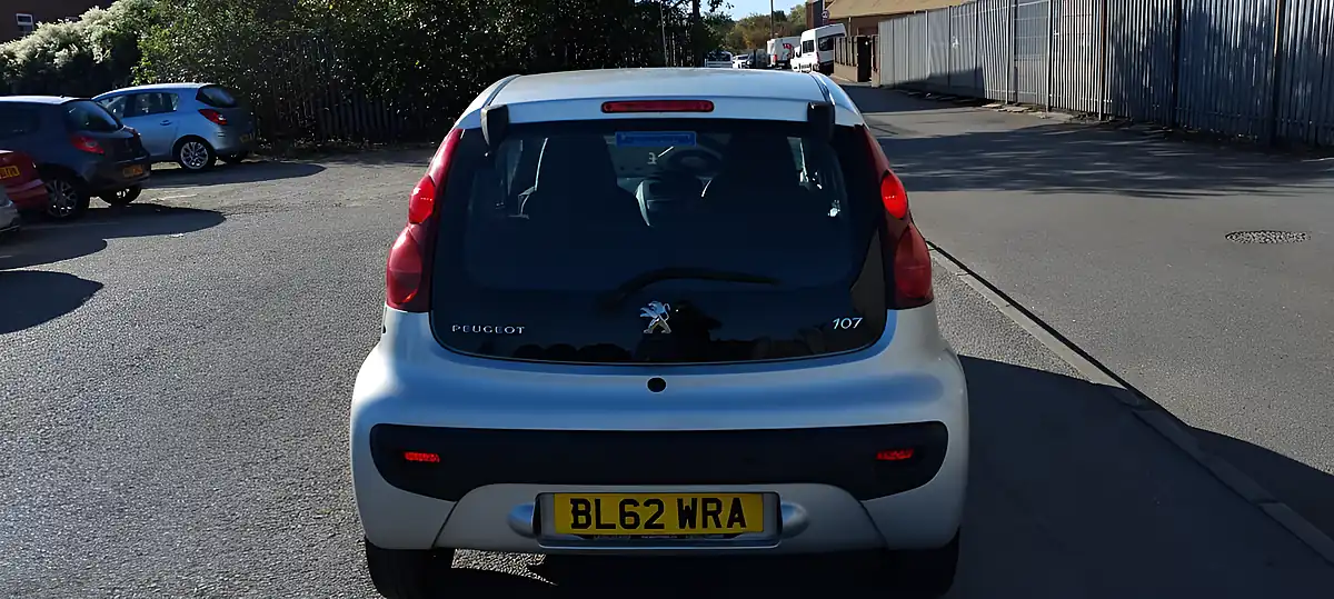 Used 2013 Peugeot 107 Active Silver - Interior and Exterior details 4