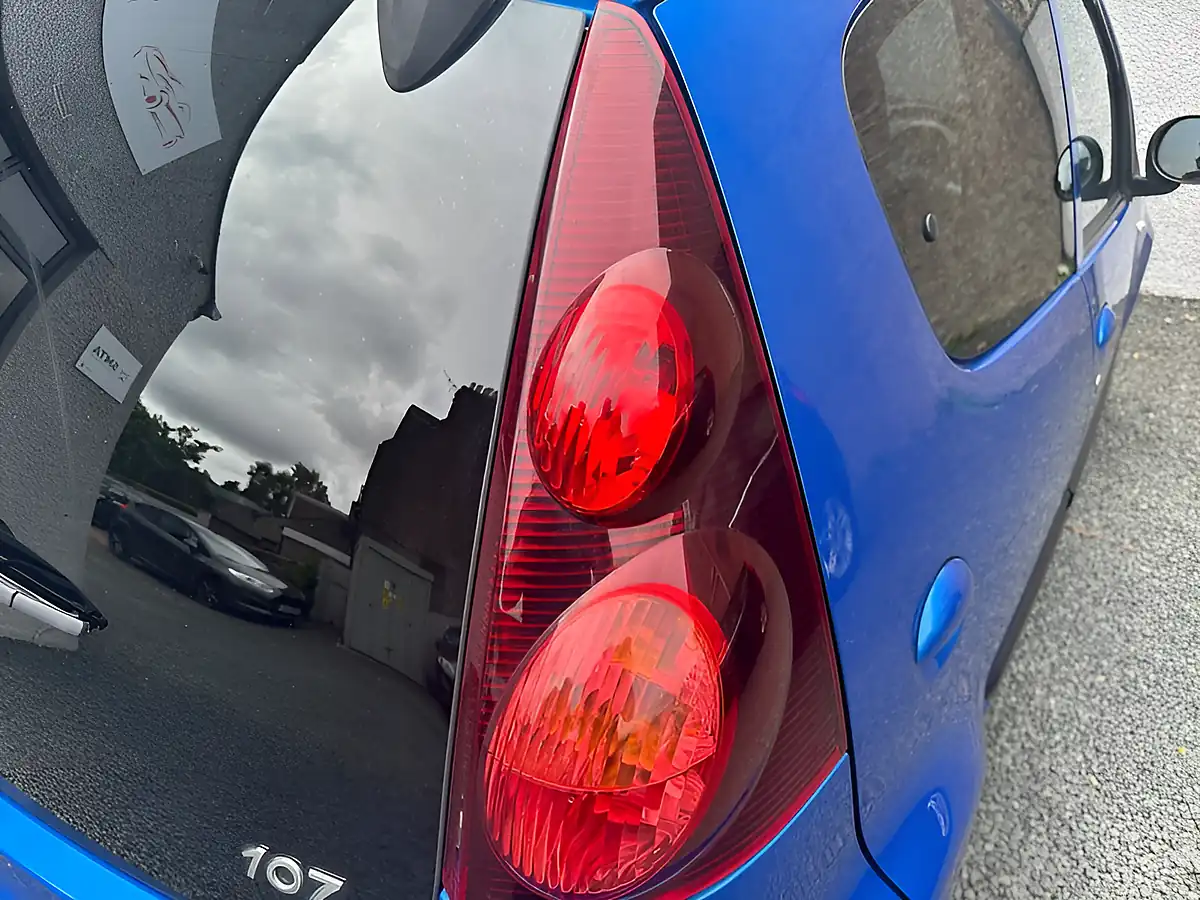 Used 2013 Peugeot 107 Allure Blue - Interior and Exterior details 10