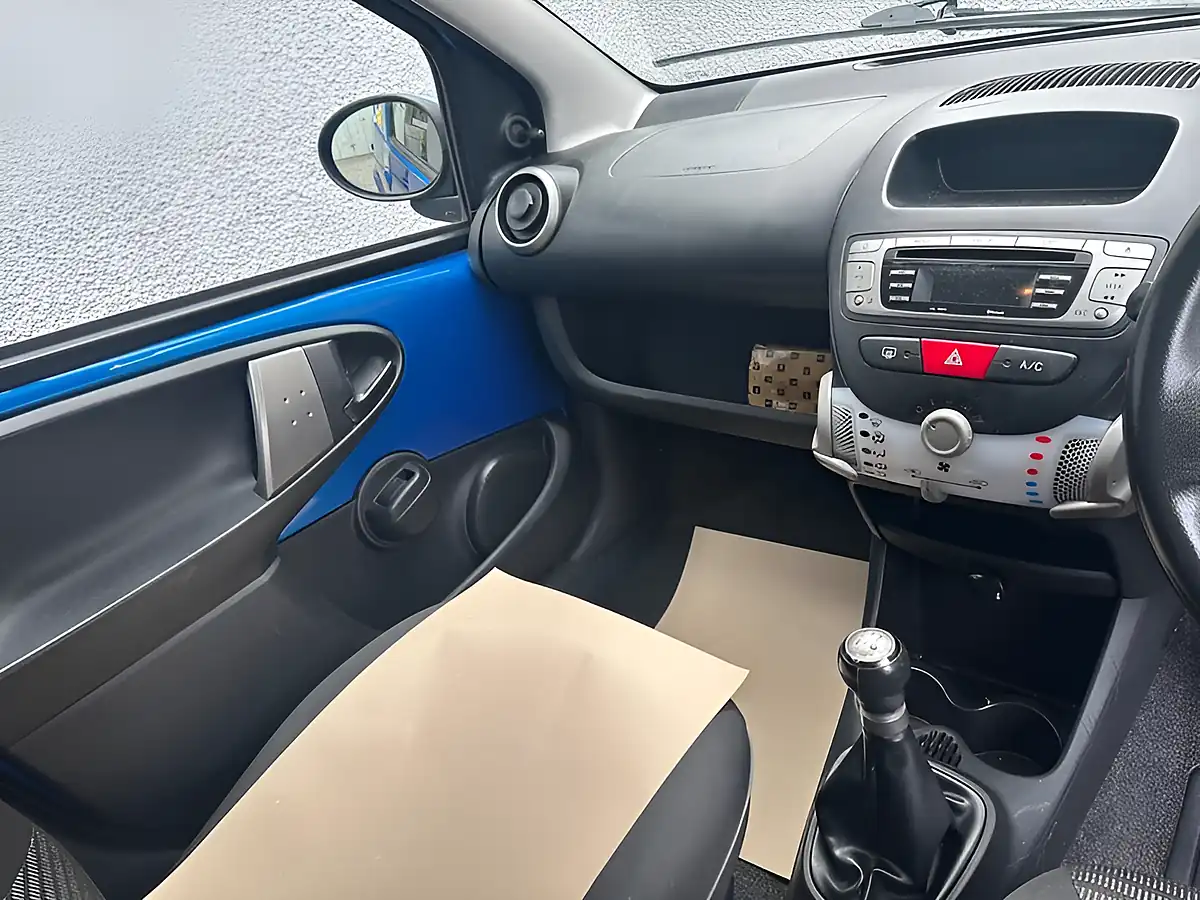 Used 2013 Peugeot 107 Allure Blue - Interior and Exterior details 15