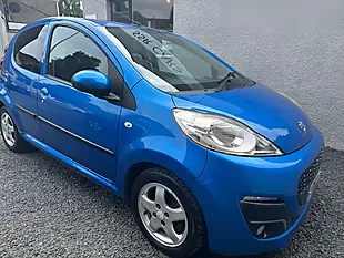 Used 2013 Peugeot 107 Allure Blue - Interior and Exterior details 2