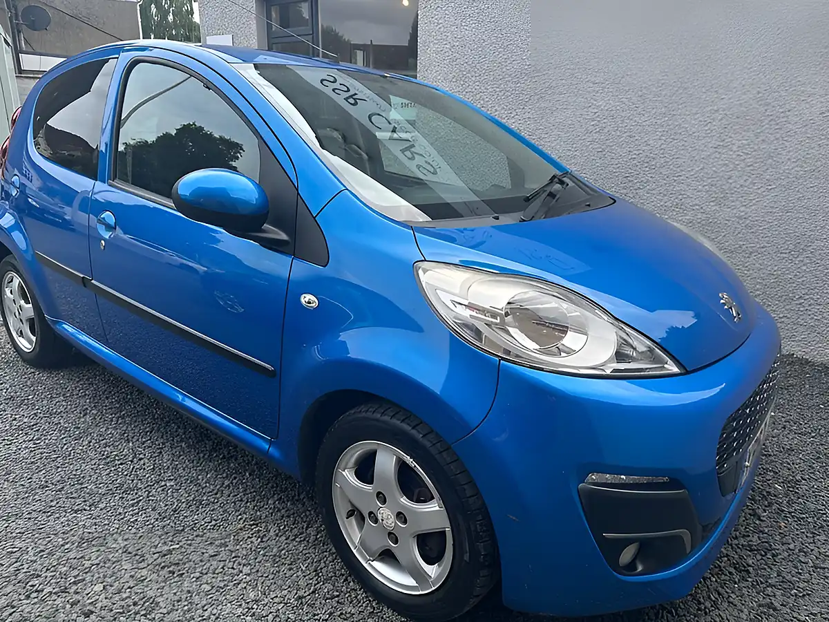 Used 2013 Peugeot 107 Allure Blue - Interior and Exterior details 2