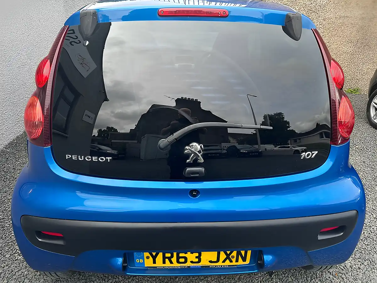 Used 2013 Peugeot 107 Allure Blue - Interior and Exterior details 6