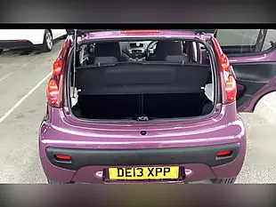 Used 2013 Peugeot 107 Allure Purple - Interior and Exterior details 13
