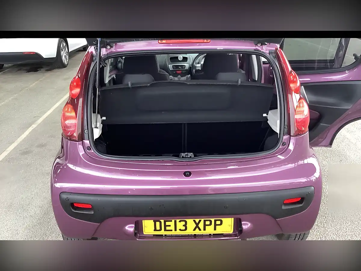 Used 2013 Peugeot 107 Allure Purple - Interior and Exterior details 13