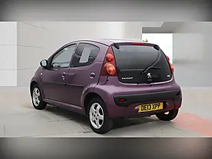Used 2013 Peugeot 107 Allure Purple - Interior and Exterior details 3