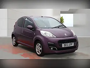 Used 2013 Peugeot 107 Allure Purple - Interior and Exterior details 4