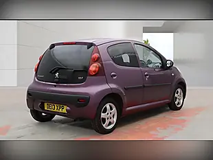 Used 2013 Peugeot 107 Allure Purple - Interior and Exterior details 6