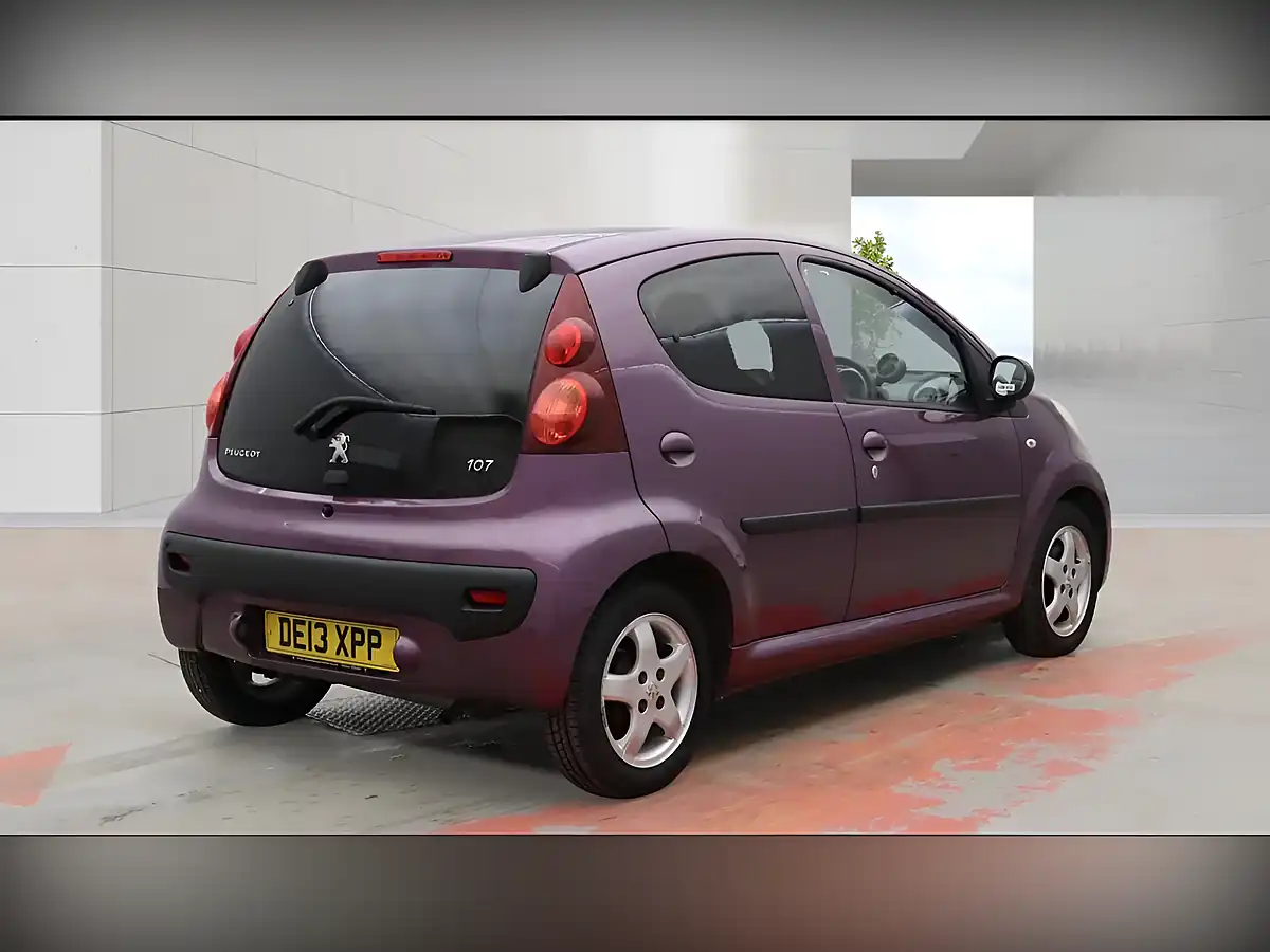 Used 2013 Peugeot 107 Allure Purple - Interior and Exterior details 6