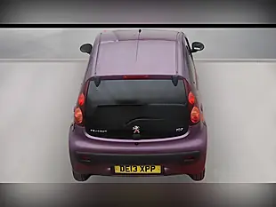Used 2013 Peugeot 107 Allure Purple - Interior and Exterior details 8