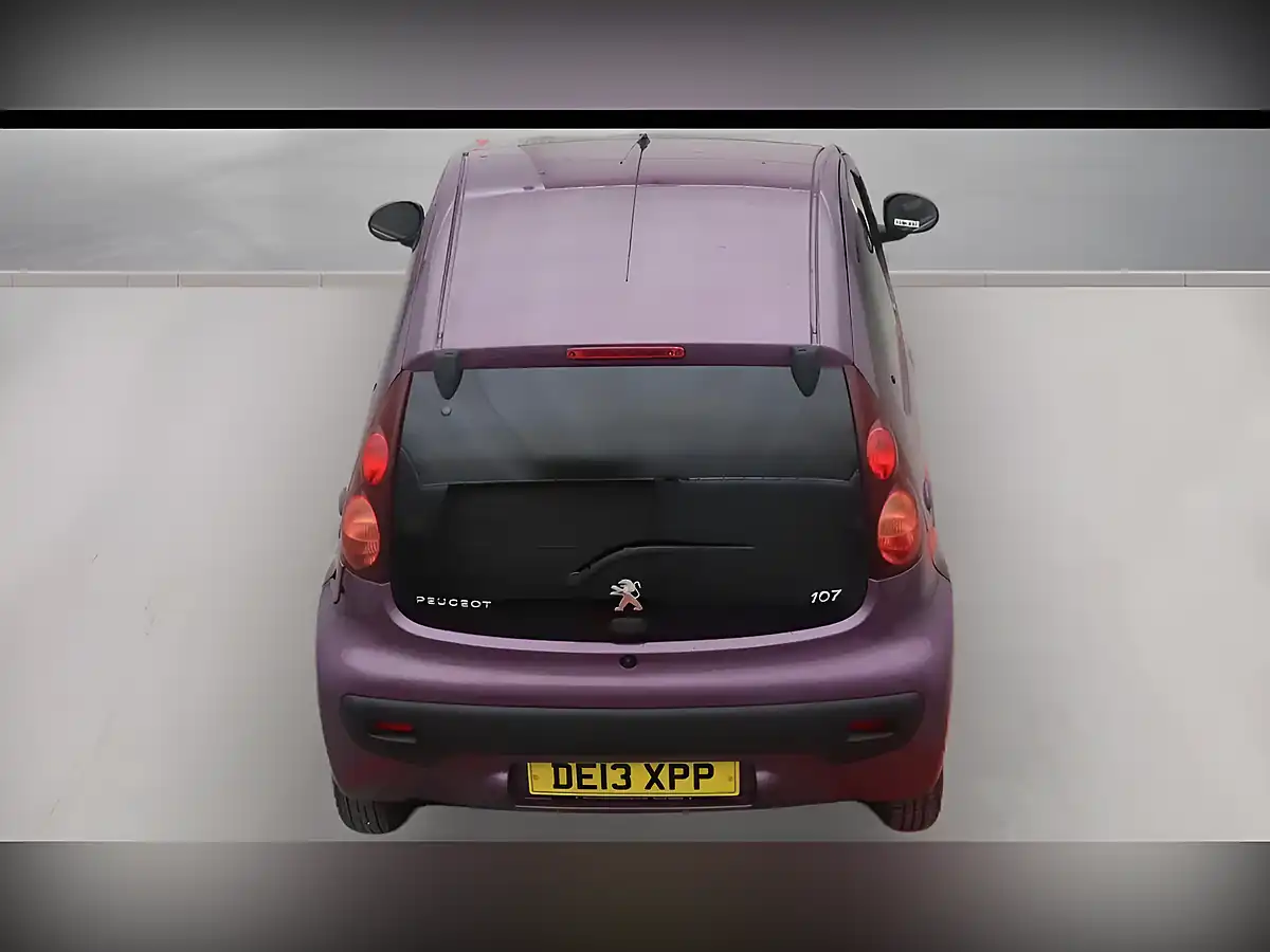 Used 2013 Peugeot 107 Allure Purple - Interior and Exterior details 8