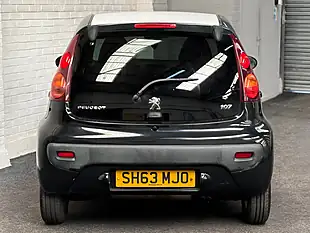 Used 2013 Peugeot 107 Envy Black - Interior and Exterior details 4