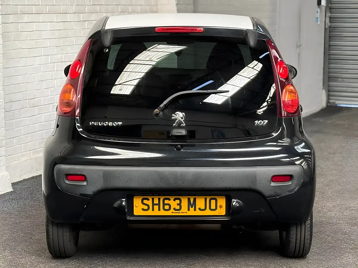 Used 2013 Peugeot 107 Envy Black - Interior and Exterior details 4