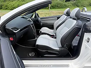 Used 2013 Peugeot 207 Cc Roland Garros White - Interior and Exterior details 13