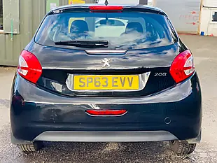 Used 2013 Peugeot 208 Access+ Black - Interior and Exterior details 9