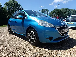 Used 2013 Peugeot 208 Access+ Blue - Interior and Exterior details 2