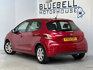 Used 2013 Peugeot 208 Active Rioja Red - Interior and Exterior details 4
