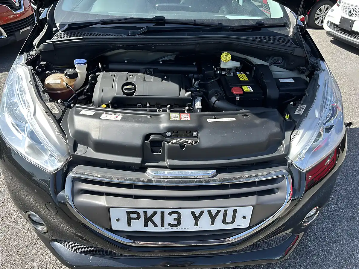 Used 2013 Peugeot 208 Black - Interior and Exterior details 17
