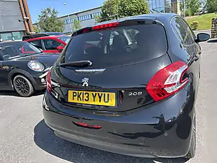 Used 2013 Peugeot 208 Black - Interior and Exterior details 5