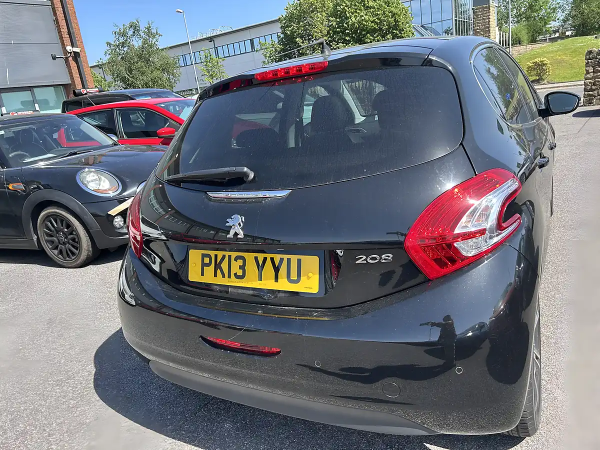 Used 2013 Peugeot 208 Black - Interior and Exterior details 5
