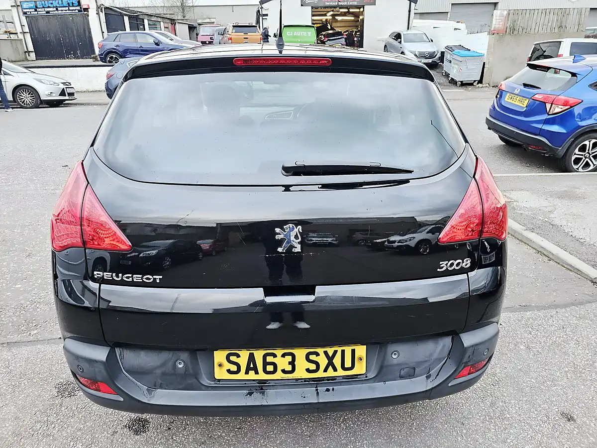 Used 2013 Peugeot 3008 Active Black - Interior and Exterior details 4