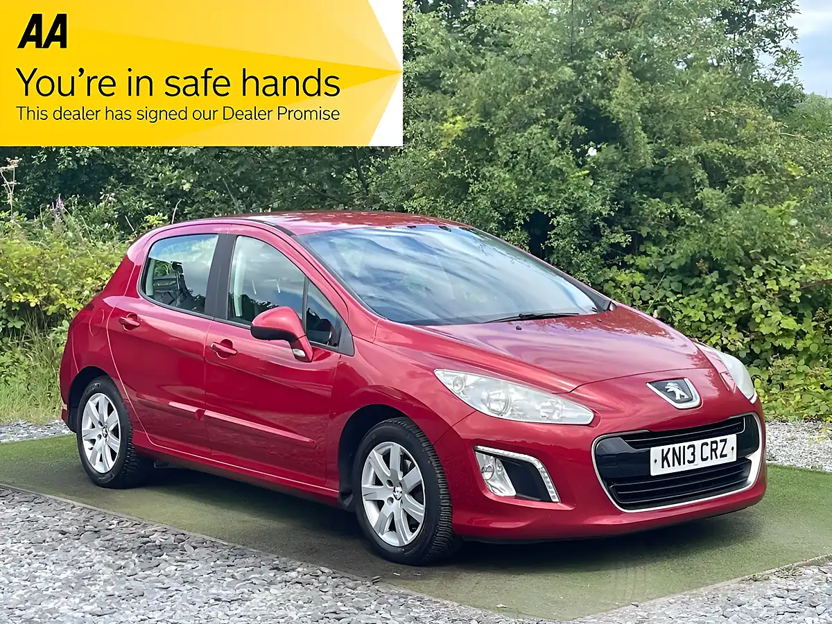 Used 2013 Peugeot 308 Active Red - Front View