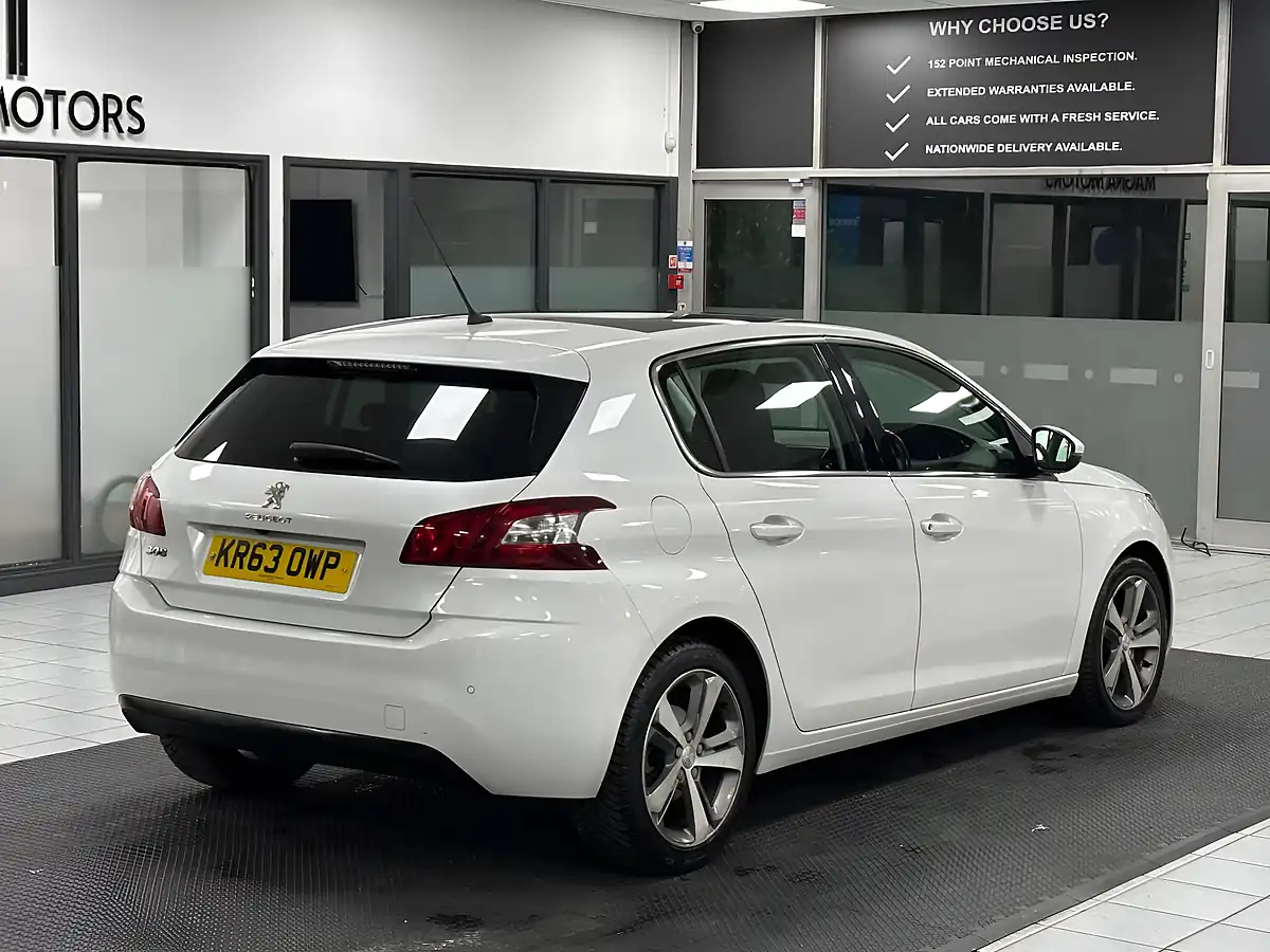Used 2013 Peugeot 308 Allure White - Interior and Exterior details 11