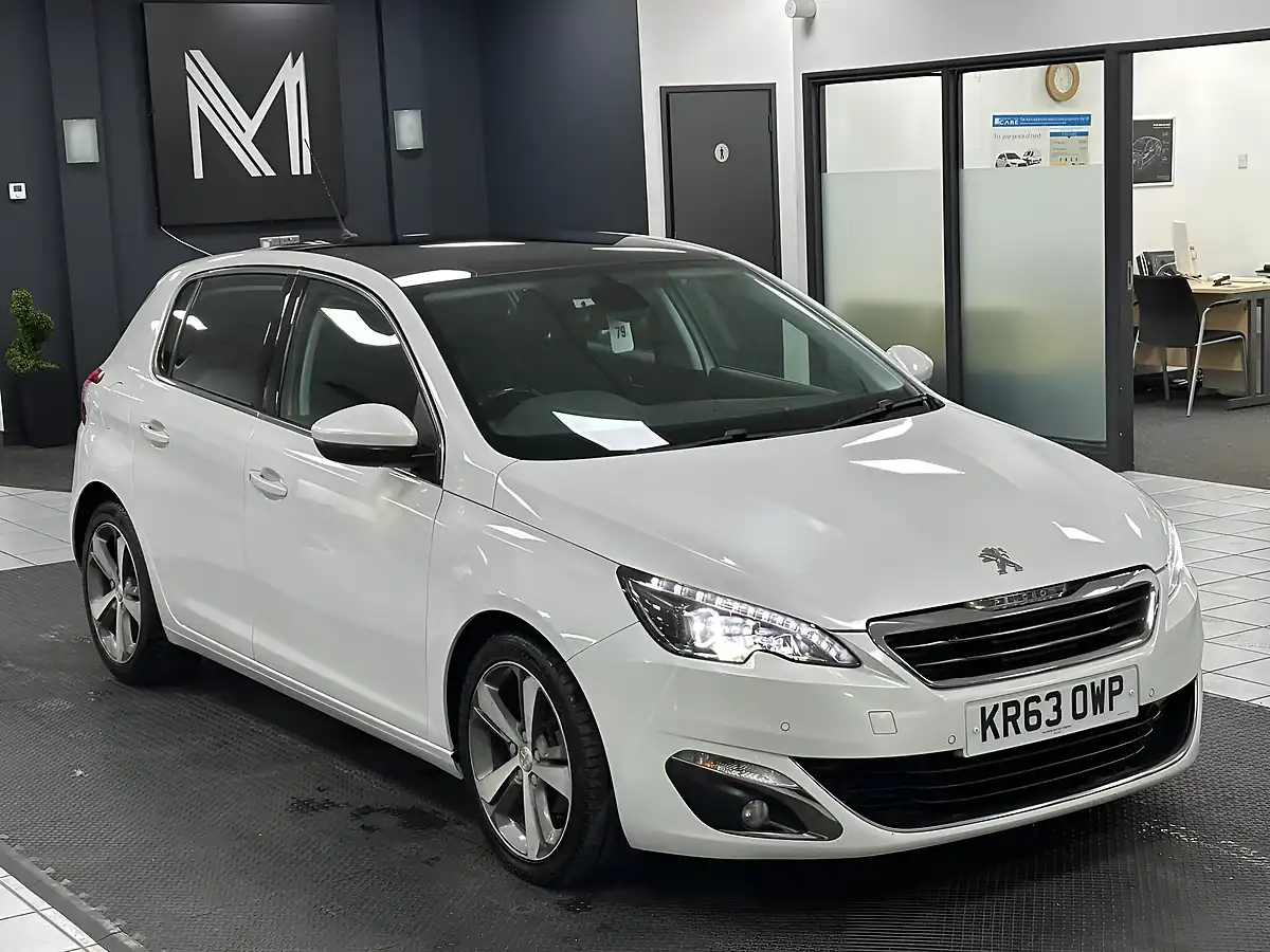Used 2013 Peugeot 308 Allure White - Interior and Exterior details 2