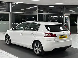 Used 2013 Peugeot 308 Allure White - Interior and Exterior details 9