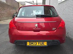 Used 2013 Peugeot 308 Sr Egc Red - Interior and Exterior details 7