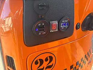 Used 2013 Piaggio Vespa Gts 125 Supersport Orange - Interior and Exterior details 14
