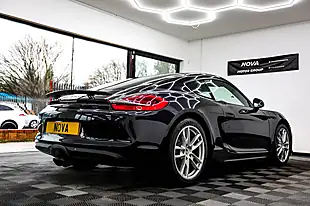 Used 2013 Porsche Cayman 981 Coupe Black - Interior and Exterior details 10