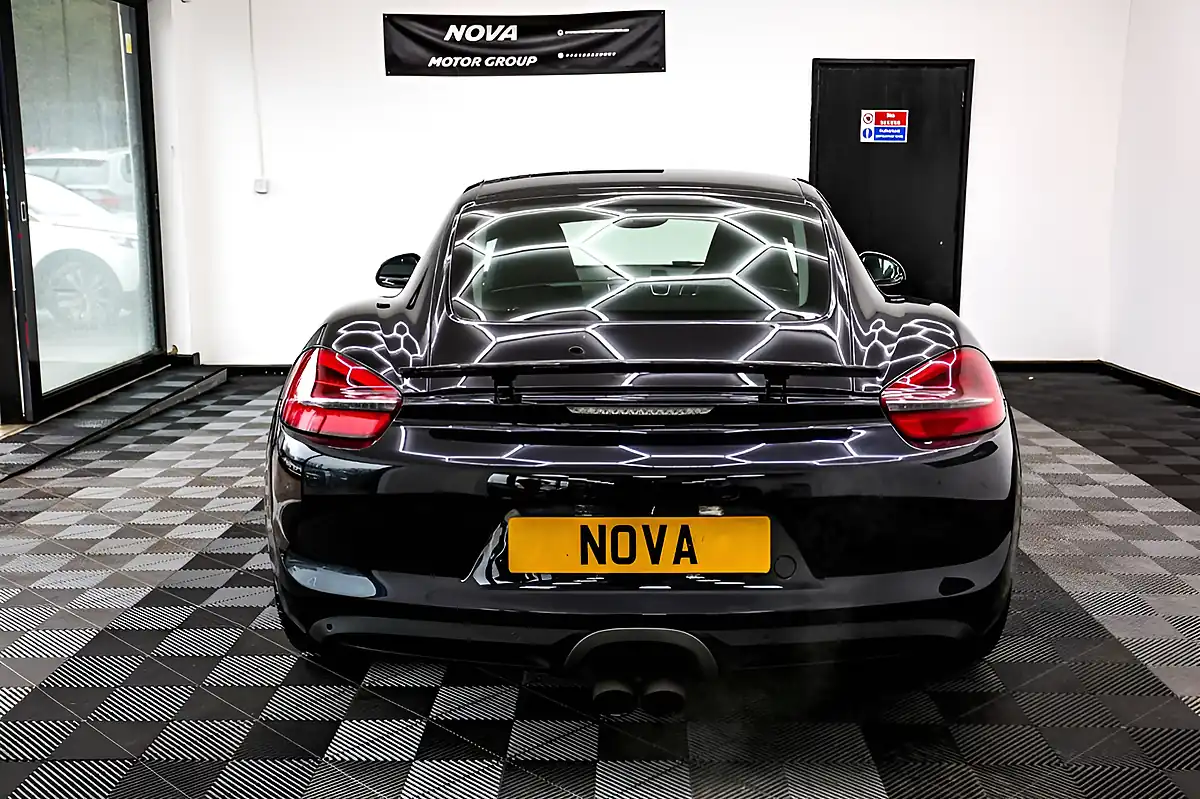 Used 2013 Porsche Cayman 981 Coupe Black - Interior and Exterior details 11