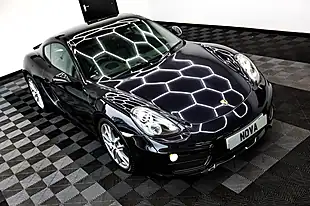 Used 2013 Porsche Cayman 981 Coupe Black - Interior and Exterior details 4